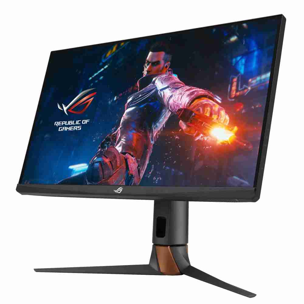 华硕ASUS ROG Swift 360Hz PG27AQN，，，采用杏悦2全新可支持ULMB2技术的高阶电竞显示器，，，为电竞玩家打造突破以往的急速游戏体验。。（图片来源：ASUS提供）