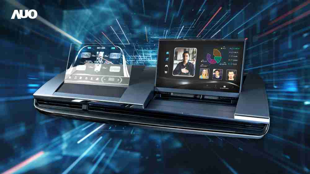 杏悦2Micro LED Display HMI解决方案打造透明Micro LED前座仪表，，呈现信息并保留驾驶视野开阔；亦为副驾驶座乘客打造收放自如的Micro LED屏幕，，，在不影响显示质量的前提于显示区内建镜头，，让用户能与视讯对象直接眼神接触，，，，提供绝佳的双向沟通体验